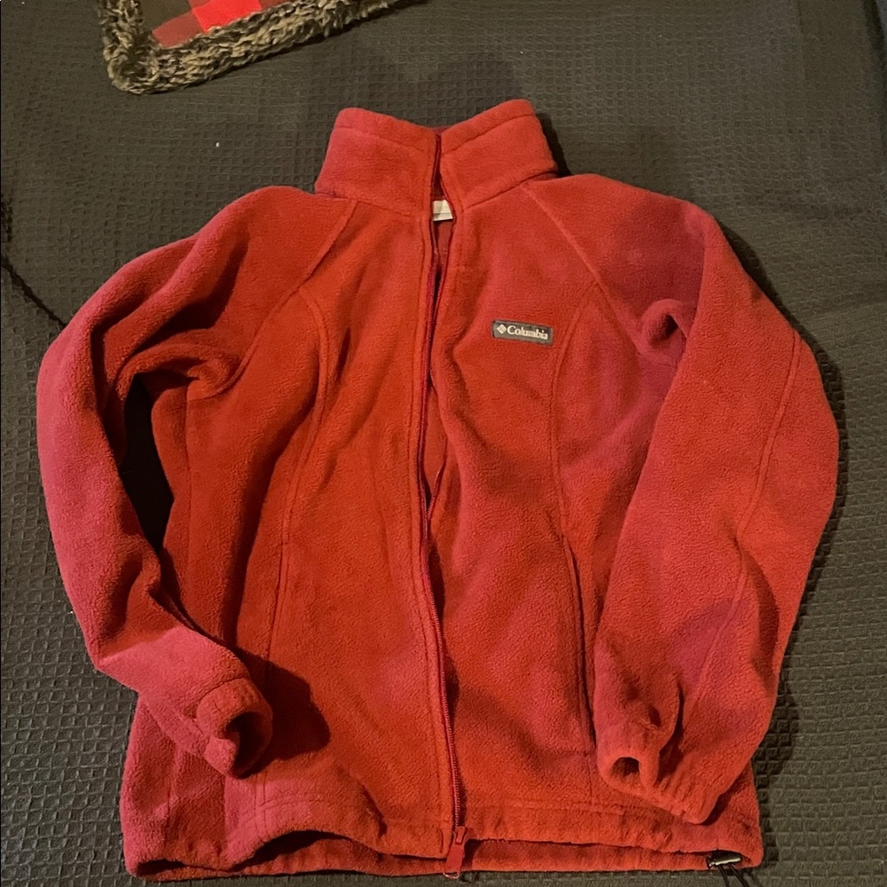 Columbia Kids' Vibrant Red Fleece Jacket